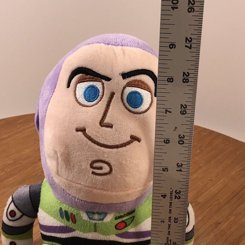 DISNEY PIXAR TOY STORY 4 PLUSH W/ zipper pocket Buzz Lightyear Stuffed Toy 9" - Picture 3 of 8